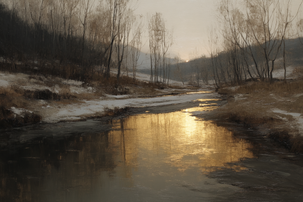Winter reflections 1