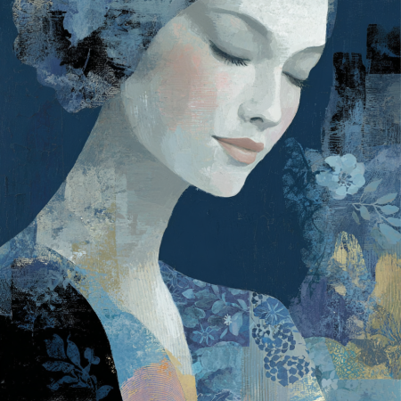 Meditation Blue 1