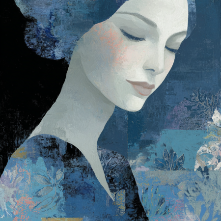 Meditation Blue 2