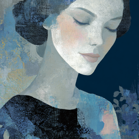 Meditation Blue 2